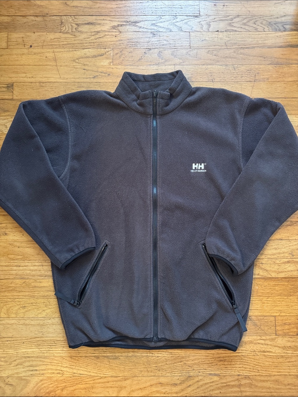 Helly Hansen Charcoal Gray Fleece Jacket